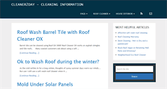 Desktop Screenshot of cleaner2day.com